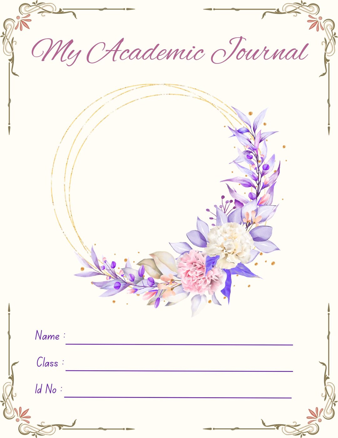 Academic Journal - Etsy