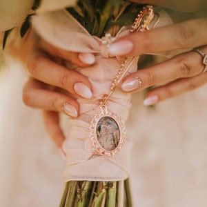 Wedding Bouquet charms Custom Made with your photos memory Charms for Family photos
