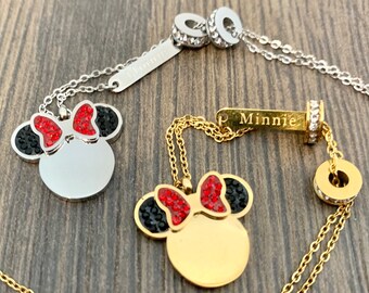 SALE Disney jewelry 50% OFF Mouse Disney Necklace  ships from US
