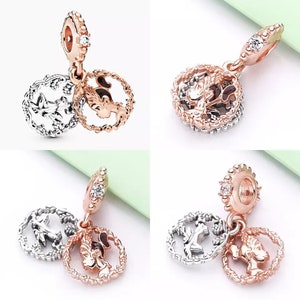 Princess and the frog Disney charm Mickey Mouse Pandora | Etsy