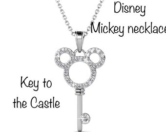 Mickey key necklace Clearance