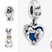Lady and the Tramp Disney bead  charm Mickey Mouse 925 Silver charm jewelry ships from US FREE shipping offer 