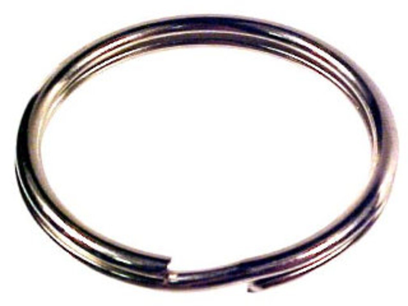 6 Large Key Rings Split Ring 30 Mm Shiny Silver Bronze Etsy