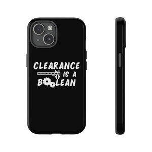Ausverkauf ist ein Boolean Tough Cases