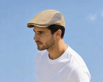 Gorra de béisbol transpirable de malla para hombre, con protección solar, un regalo ideal para papá.