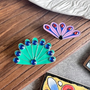2 Styles Abstract Peacock Cabinet Knob Pull – Drawer Hardware -XBYZ191