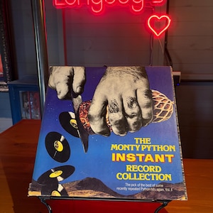 Colección de discos instantáneos de Monty Python, álbum de vinilo de 1977, disco vintage CAS 1134