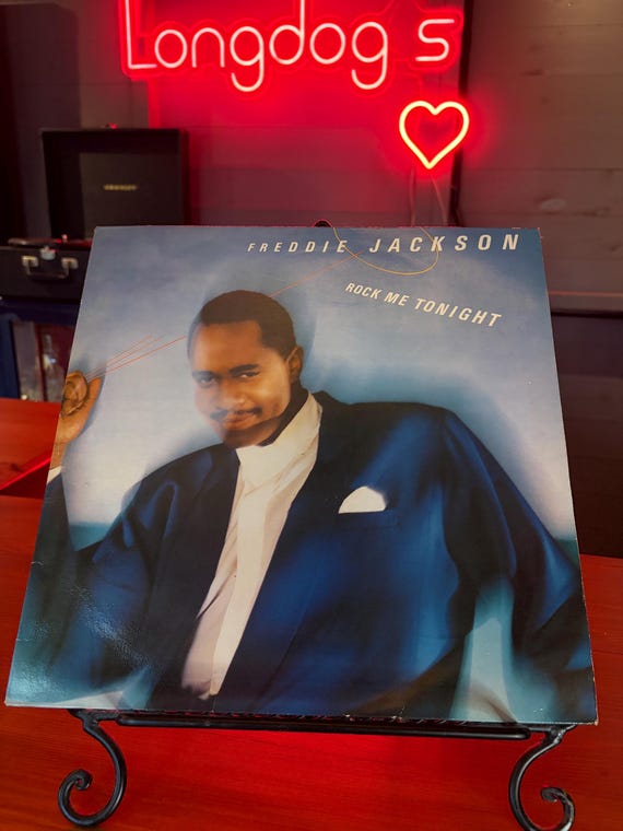 Freddie Jackson Rock Me Tonight LP Album Vinyl 1985 Vintage Record EJ 24 0316 1