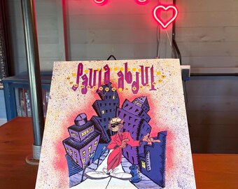 Paula Abdul Opposites Attract 12” Vinyl single 1990 Vintage Record SRNT 124