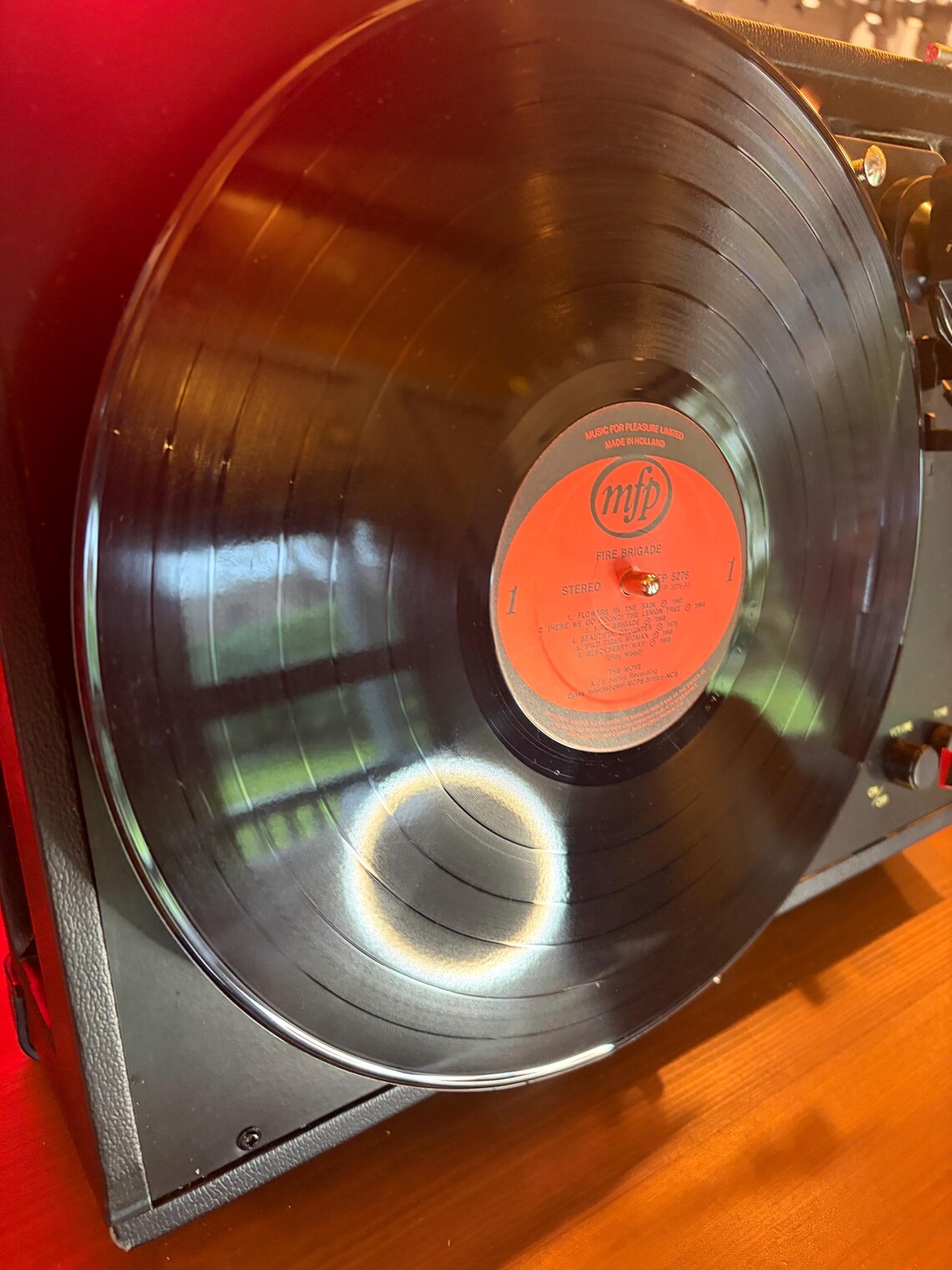 Fire Brigade The Move LP Album Vinyl 1972 Vintage Pop Near Mint Record MFP 5276, foto 3 di 5