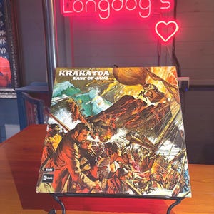 Krakatoa East Of Java LP Album Filmmusik Vinyl I Utmärkt Skick! Vintage Skiva