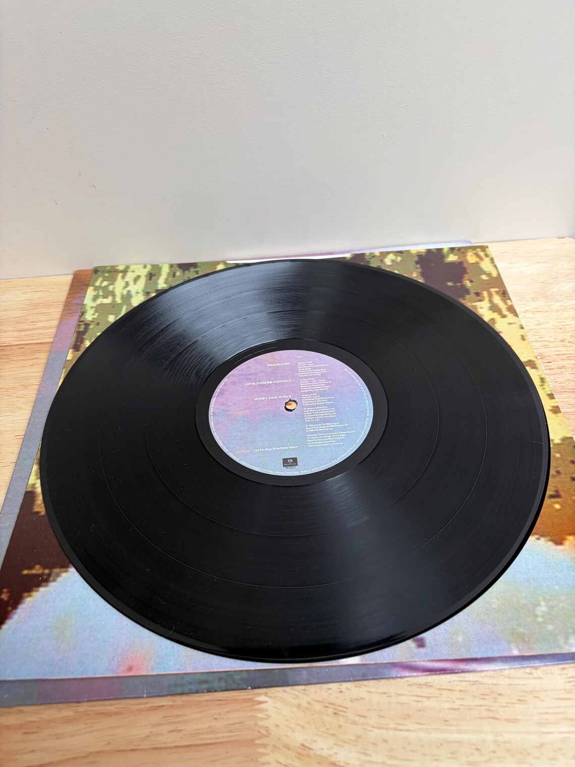 Disco Pet Shop Boys LP Album Vinyl In Excellent Condition! Vintage Record, photo 4 of 5