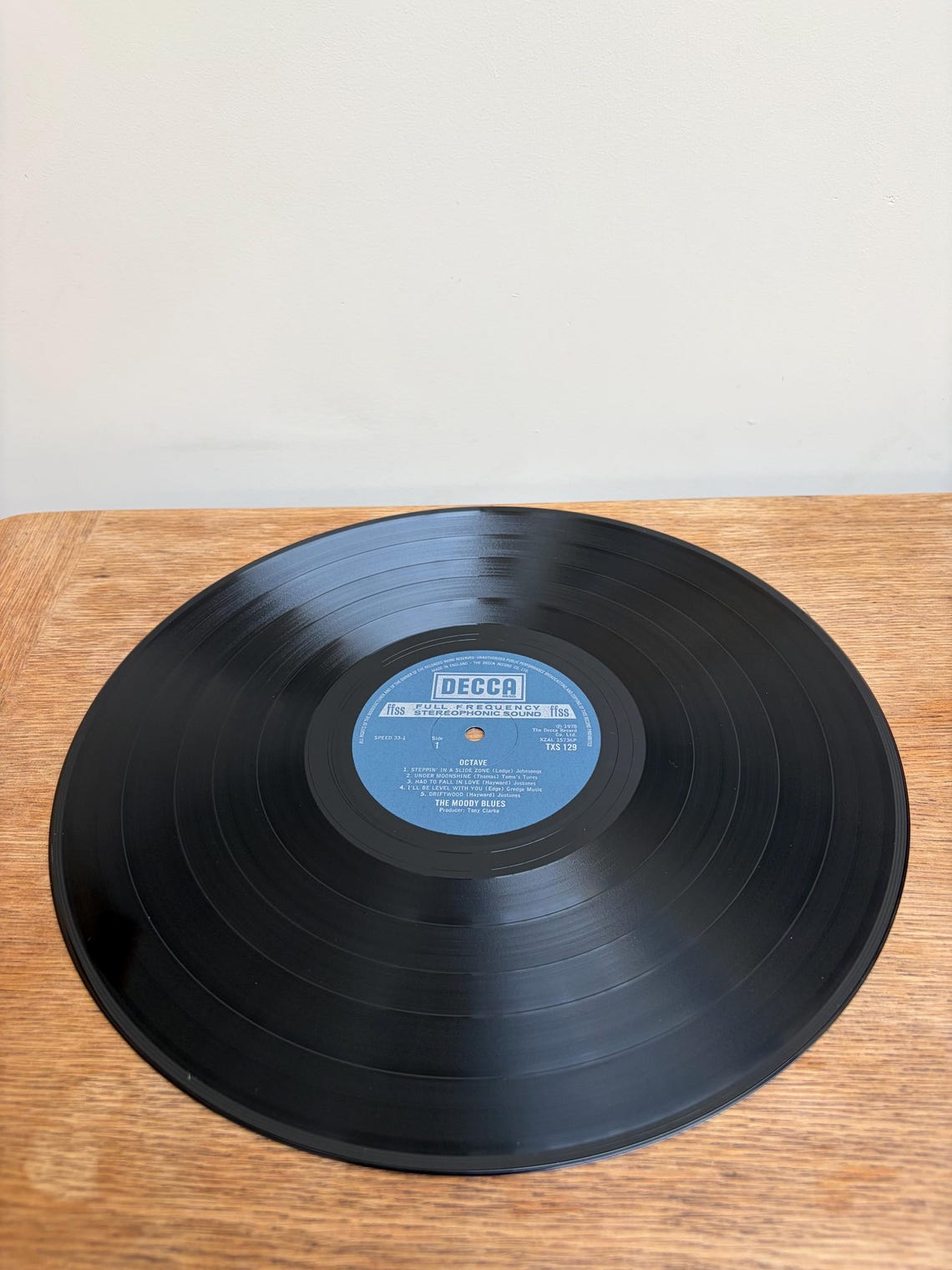 The Moody Blues Octave LP Album Vinyl 1978 Vintage Record In Near Mint Condition! TXS 129, foto 4 di 5