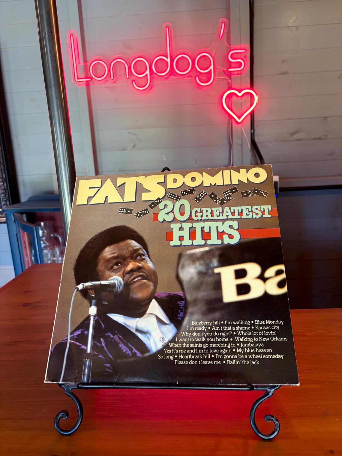 Fats Domino 20 Greatest Hits LP Album Vinyl Vintage Record In Excellent Condition EV 004 Stereo, foto 1 di 5
