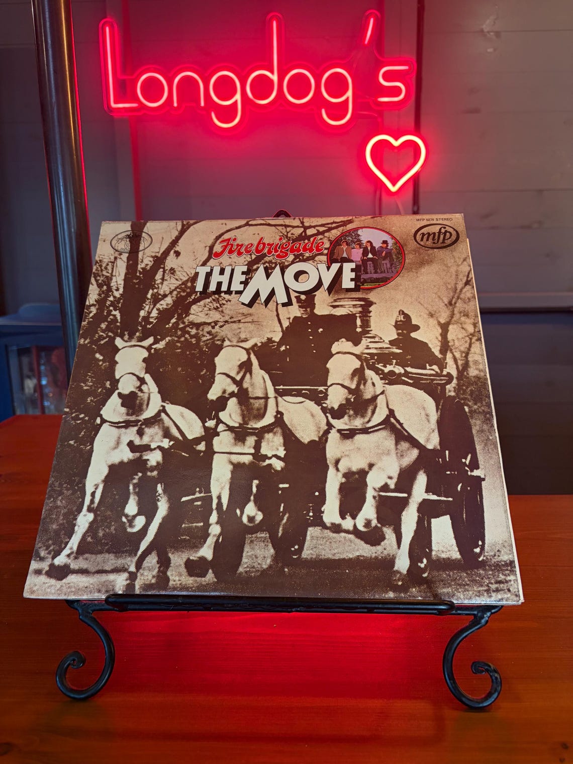 Fire Brigade The Move LP Album Vinyl 1972 Vintage Pop Near Mint Record MFP 5276, foto 1 di 5