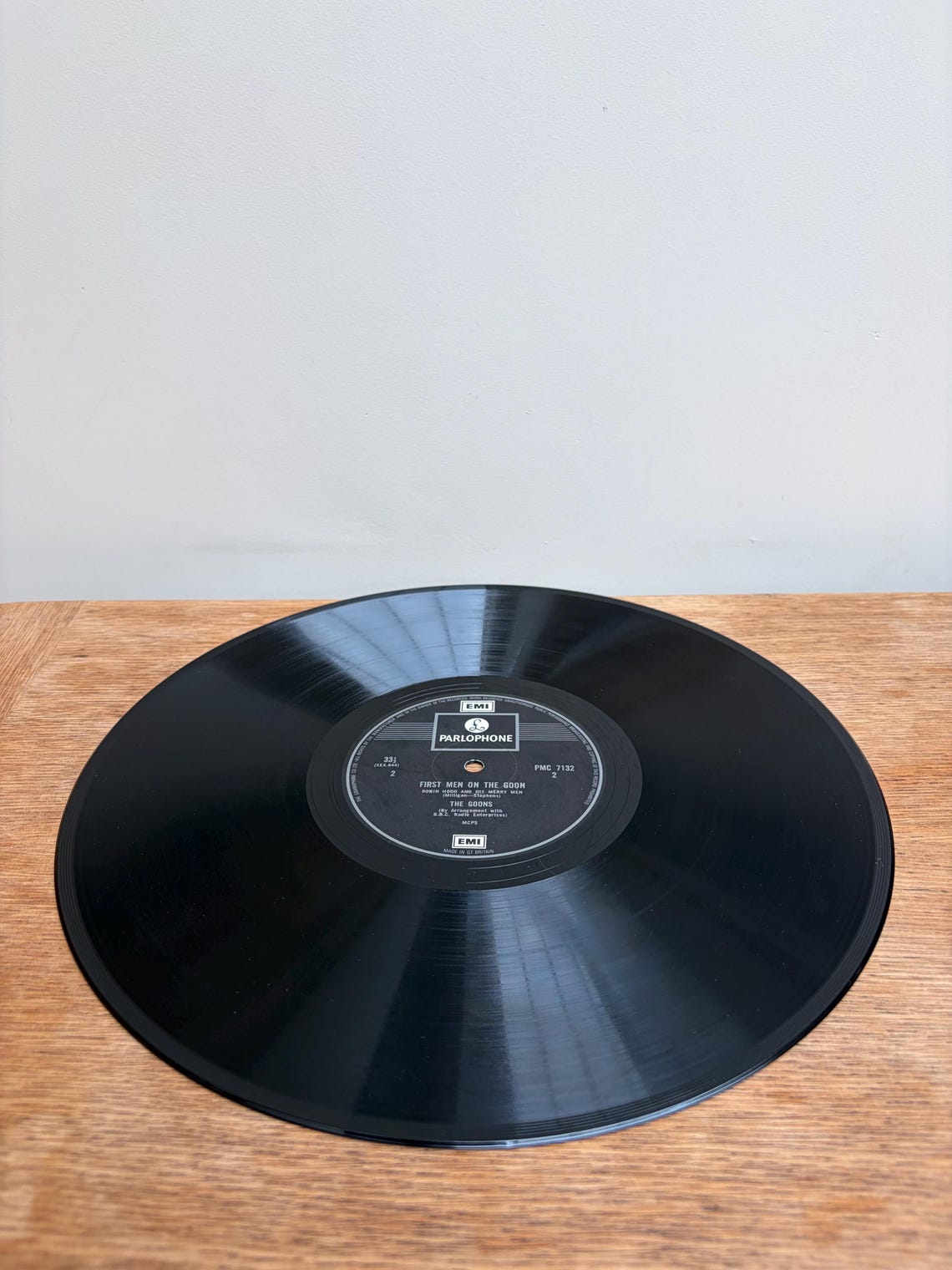 The Goon Show First Men On The Goon LP Album Vinyl Vintage Record PMC7132 Parlophone EMI, foto 4 di 5