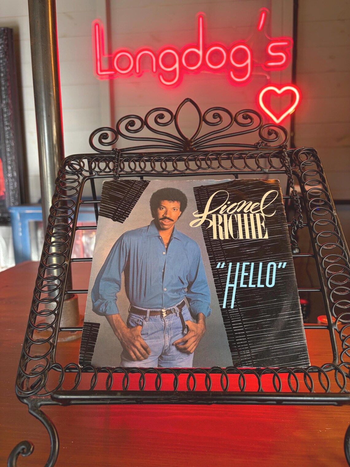 Hello Lionel Richie 7” Vinyl Single Vintage Record, foto 1 de 5