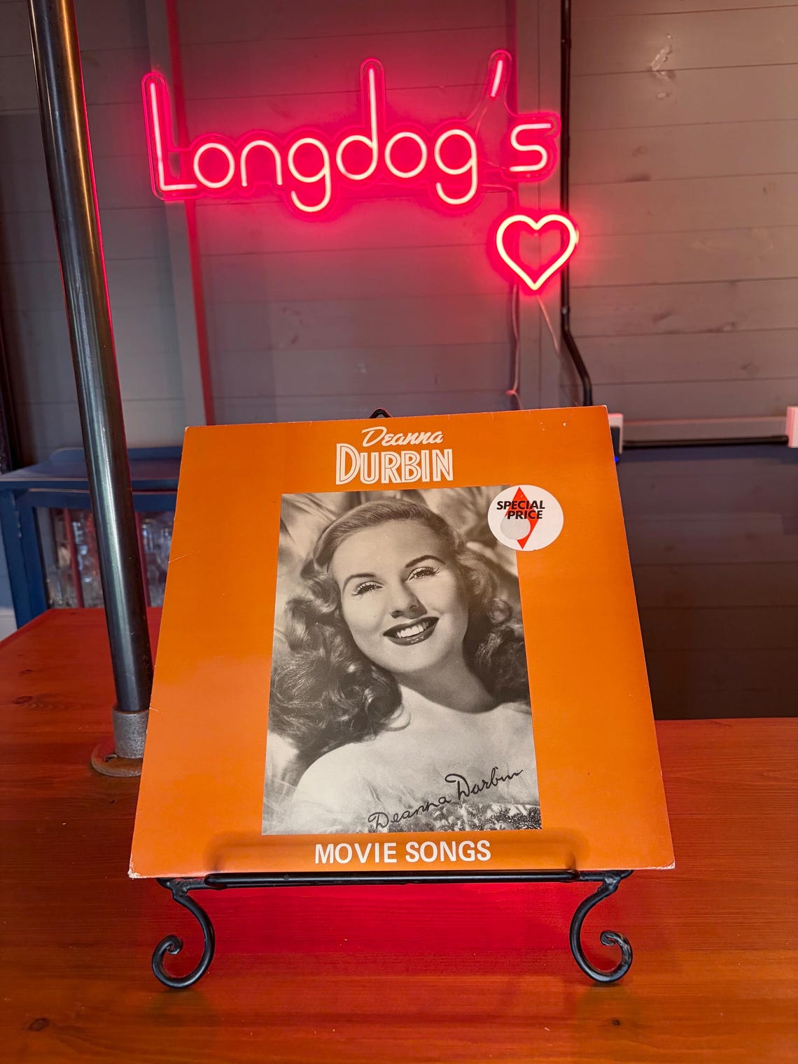 Deanna Durbin Movie Songs LP Album Vinyl 1971 Vintage Soundtrack Record MCL 1668, foto 1 di 5