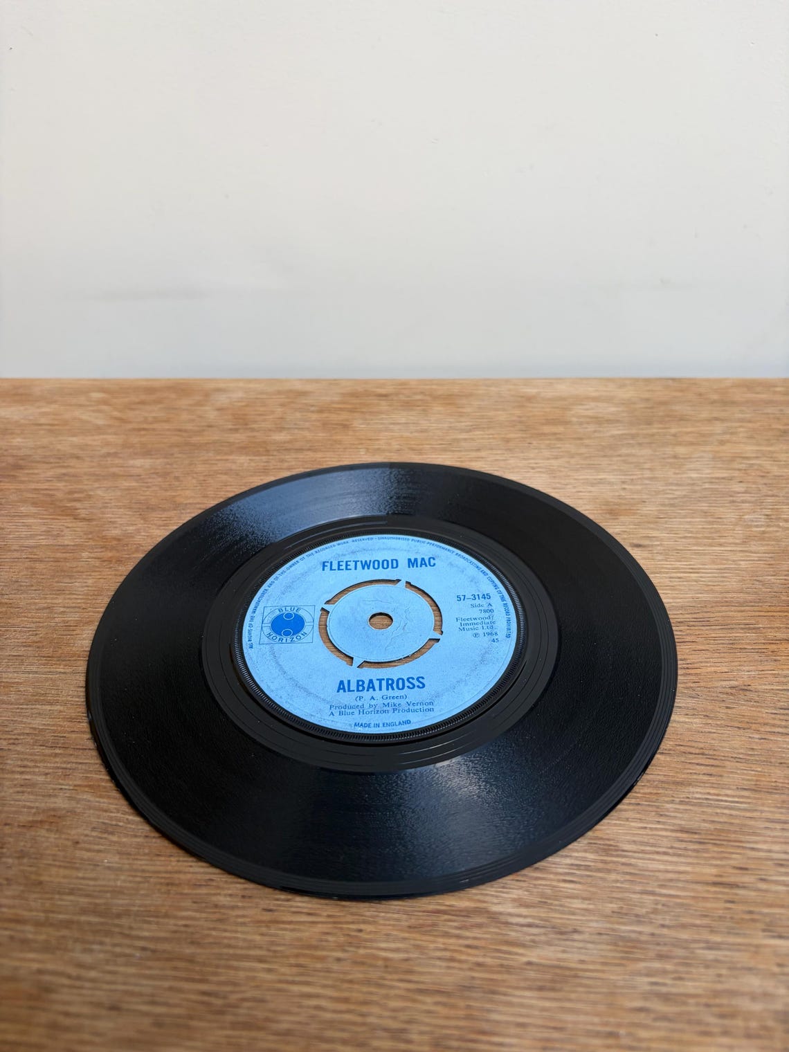 Fleetwood Mac Albatross/Jigsaw Puzzle Blues 7” Vinyl Single Vintage Record 1968, foto 3 de 5