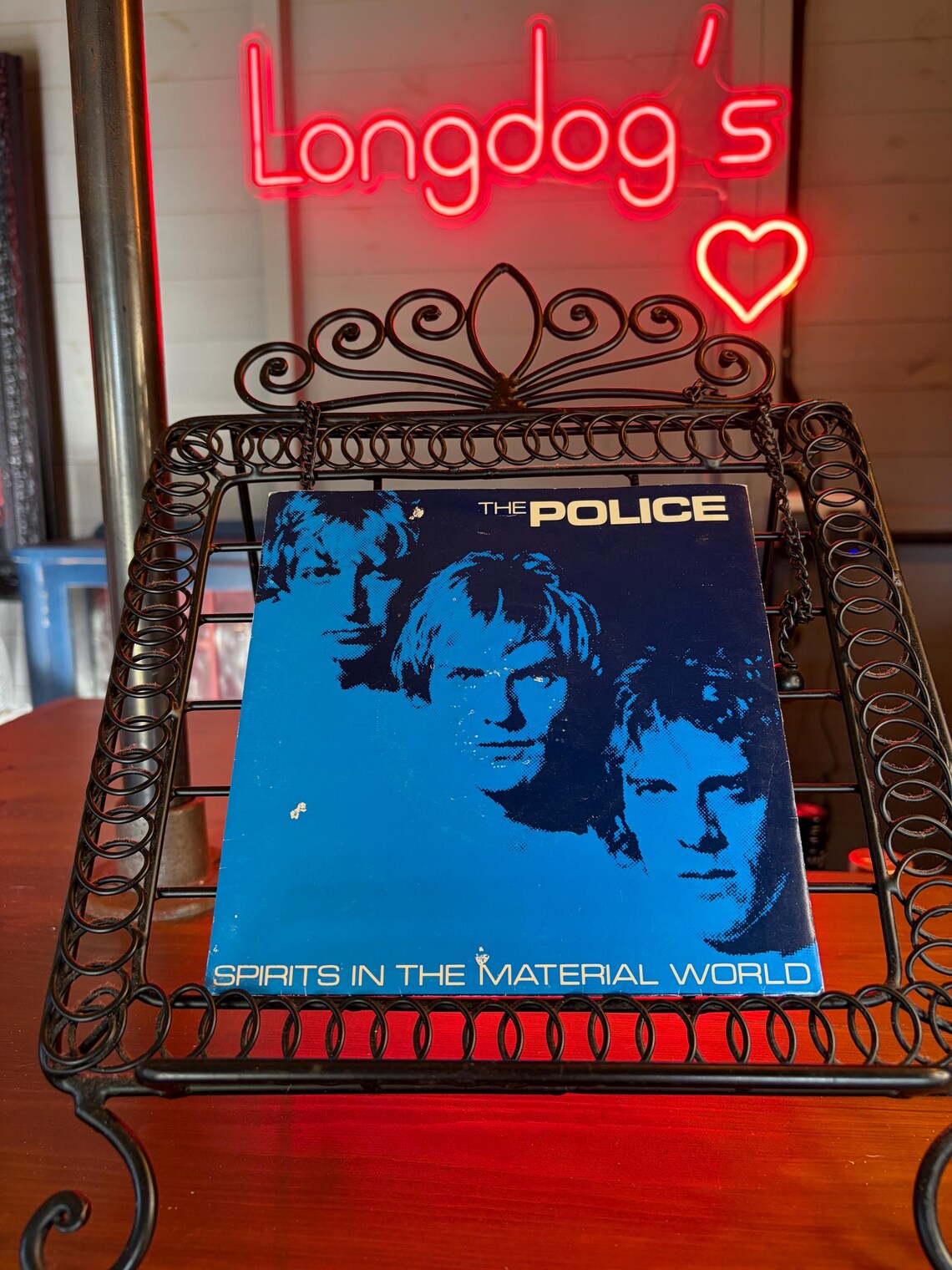 The Police Spirits In The Material World 7” Vinyl Single Vintage Record, foto 1 de 5
