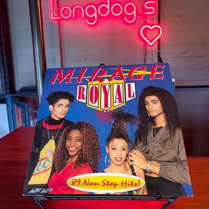 Mirage Royal Mix 89 Non Stop Hits LP Album Vinyl Vintage 1988 Pop Record SMR 871