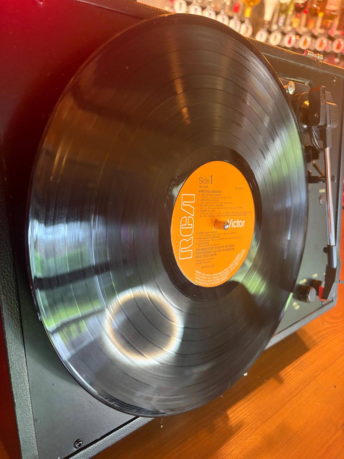 Marching Memories The Band Of The Royal Tank Regiment LP Album Vinyl 1975 Vintage Record LSA 3249, foto 3 di 5