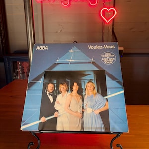ABBA Voulez-Vous LP Album Vinyl 1979 Vintage Record