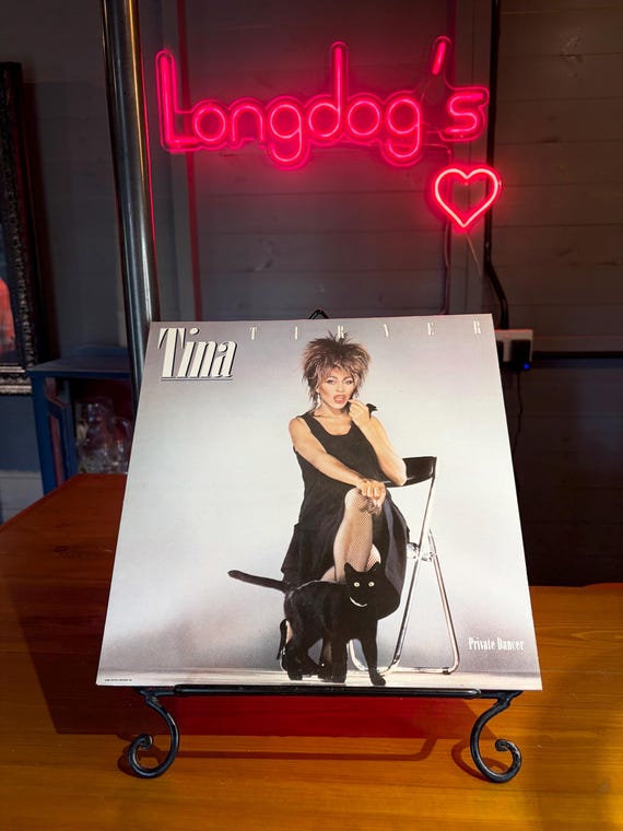 Tina Turner Private Dancer LP Album Vinyl 1984 Vintage Pop Record TINA1