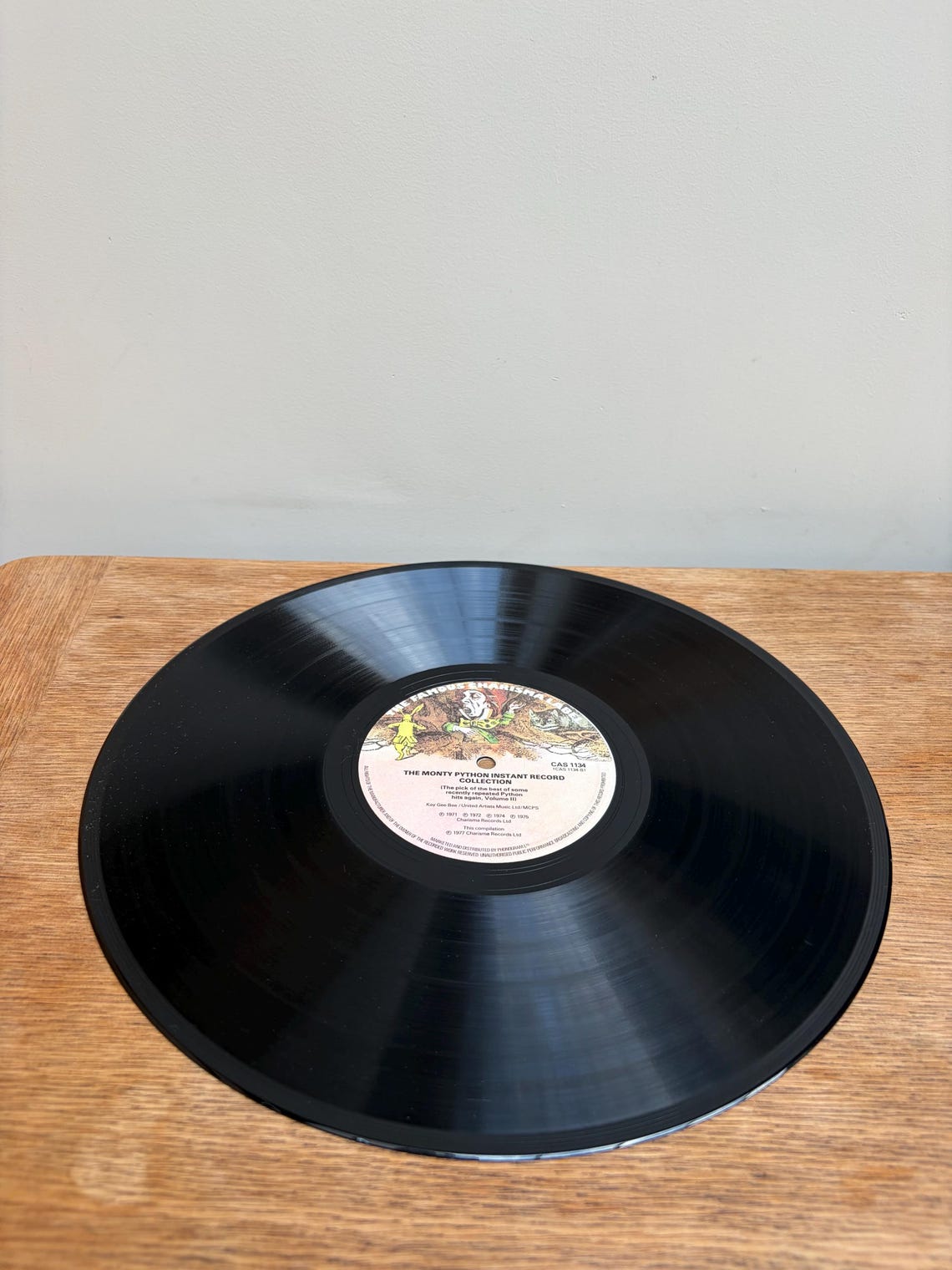 The Monty Python Instant Record Collection LP Album Vinyl 1977 Vintage Record CAS 1134, foto 3 di 5