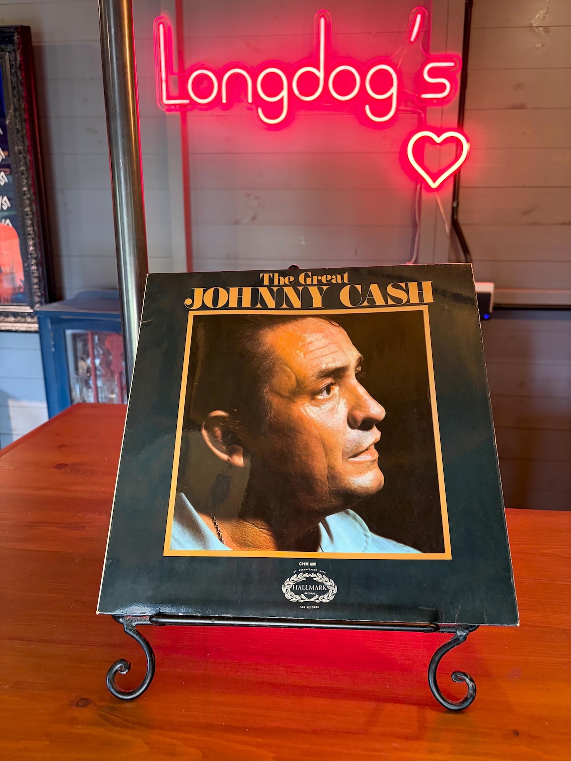 The Great Johnny Cash LP Album Vinyl Vintage Country Record CHM 696, foto 1 di 5