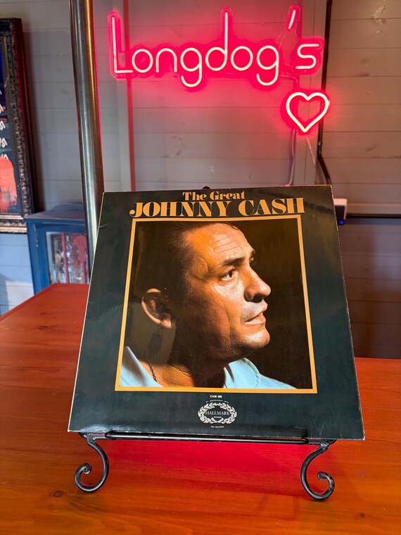 The Great Johnny Cash LP Album Vinyl Vintage Country Record CHM 696