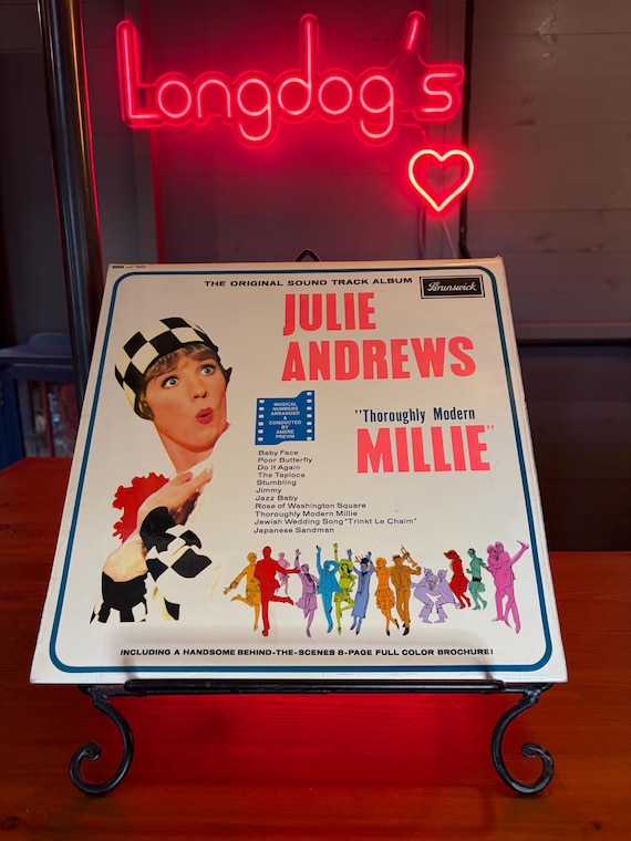 Thoroughly Modern Millie Original Movie Soundtrack 1967 LP Album Vinyl Vintage Record LAT 8685 Julie Andrews