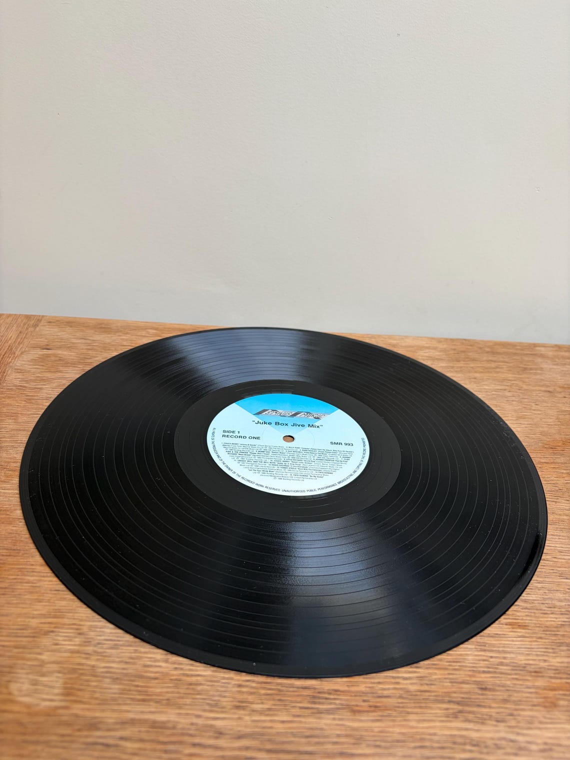 Jukebox Jive Mix Rock N Roll Greats LP Album Double Vinyl Vintage 1989 Pop Record SMR 993, foto 4 di 5