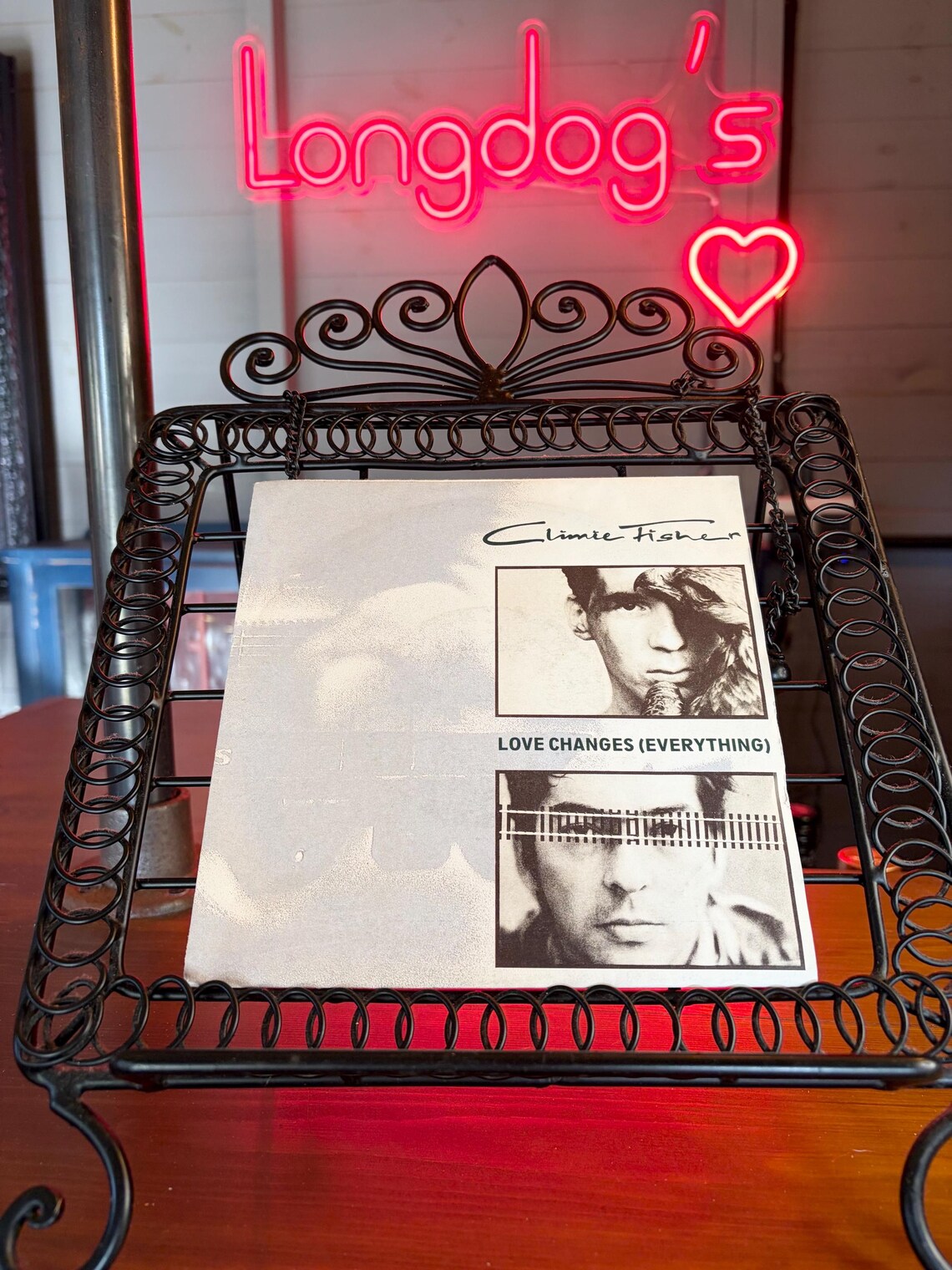 Climie Fisher Love Changes Everything/Never Close The Show 7” Vinyl Single Vintage Record, foto 1 de 5