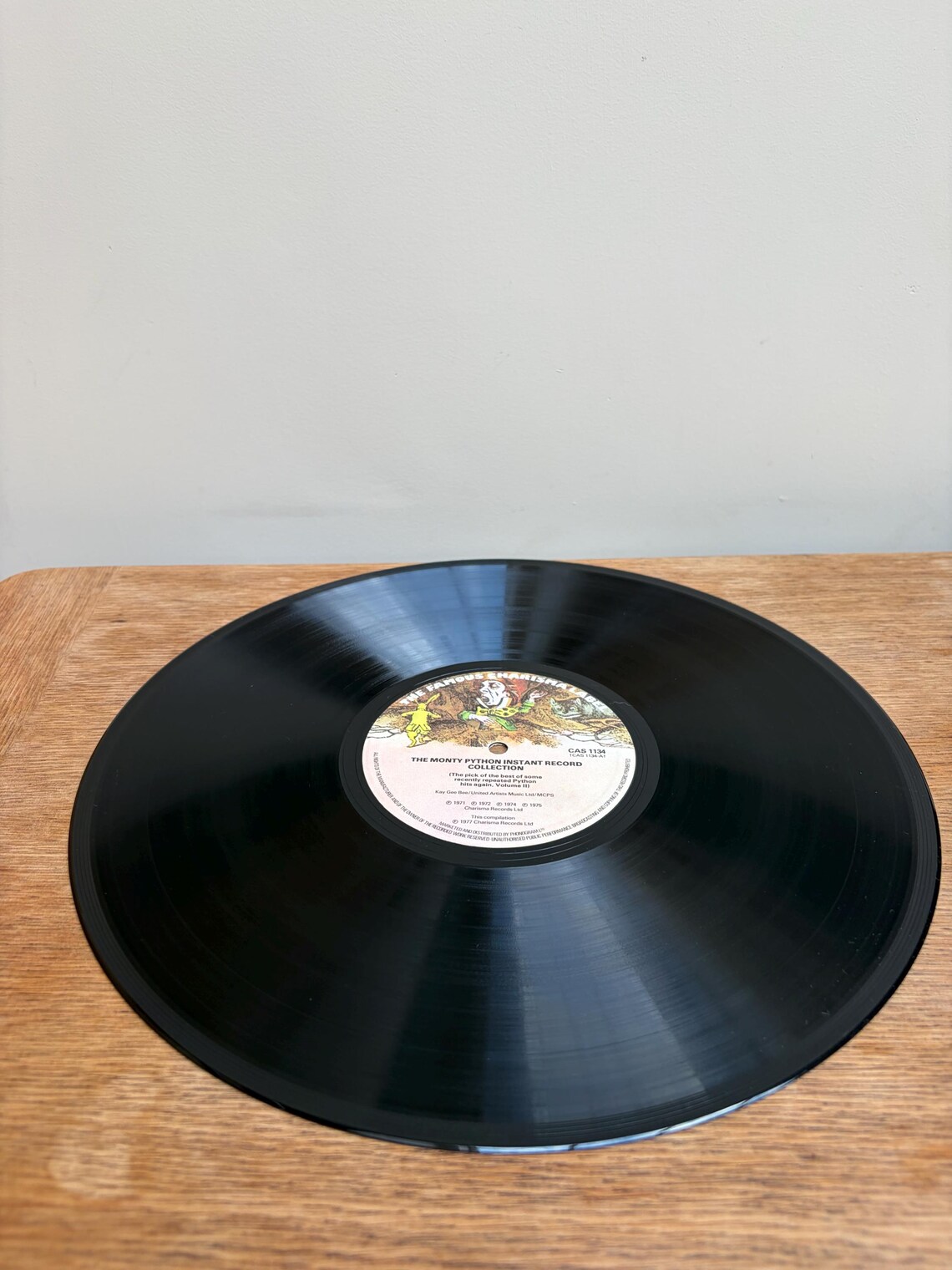 The Monty Python Instant Record Collection LP Album Vinyl 1977 Vintage Record CAS 1134, foto 4 di 5