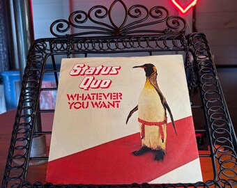 Status Quo Whatever You Want 7” Vinyl Single Vintage Record