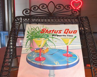 Status Quo Marguerita Time 7” Vinyl Single Vintage Record