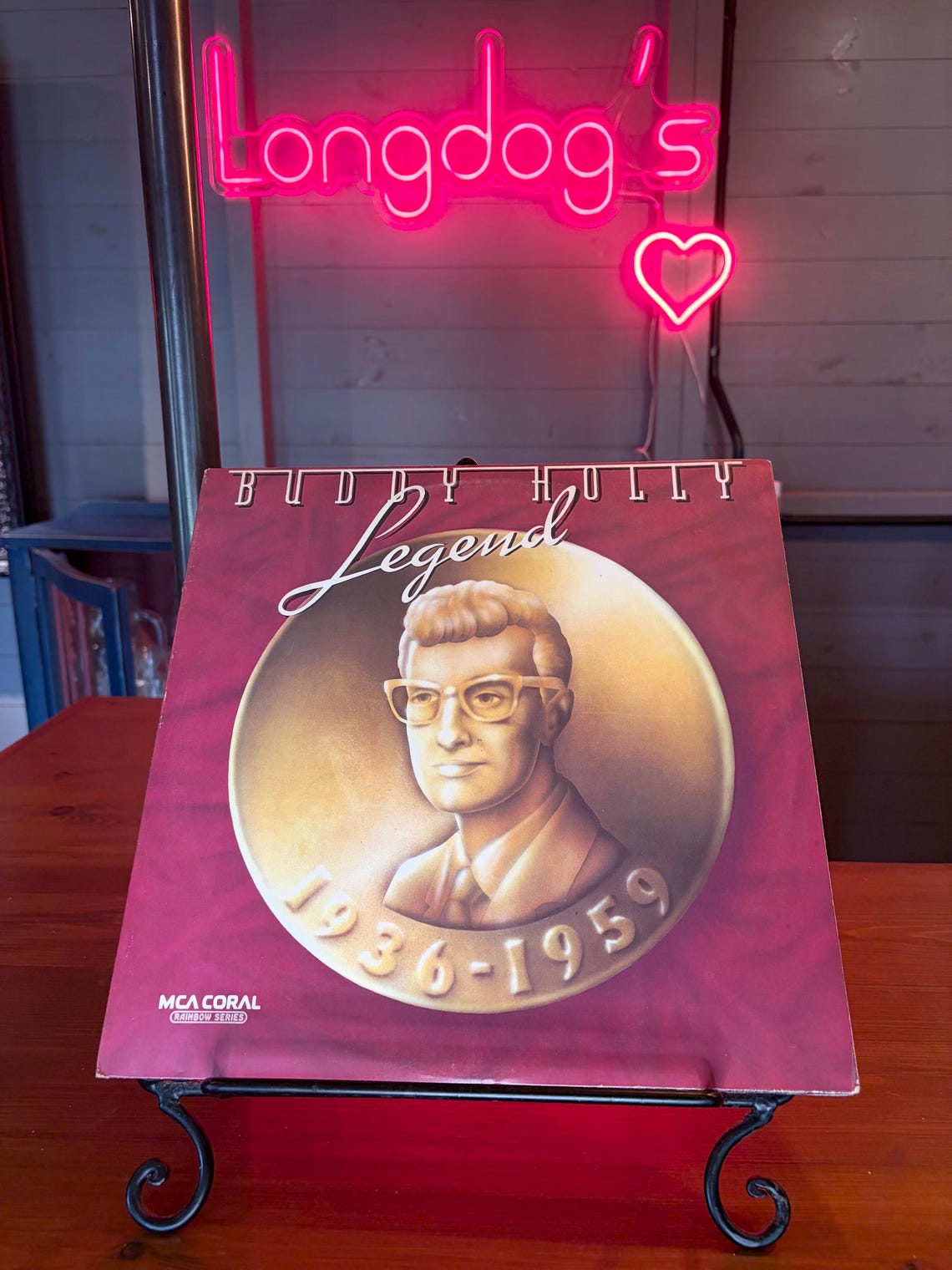 Buddy Holly Legend 1936-1959 Double LP Album Excellent Condition Vinyl Vintage Record CDMSP 802, foto 1 di 5