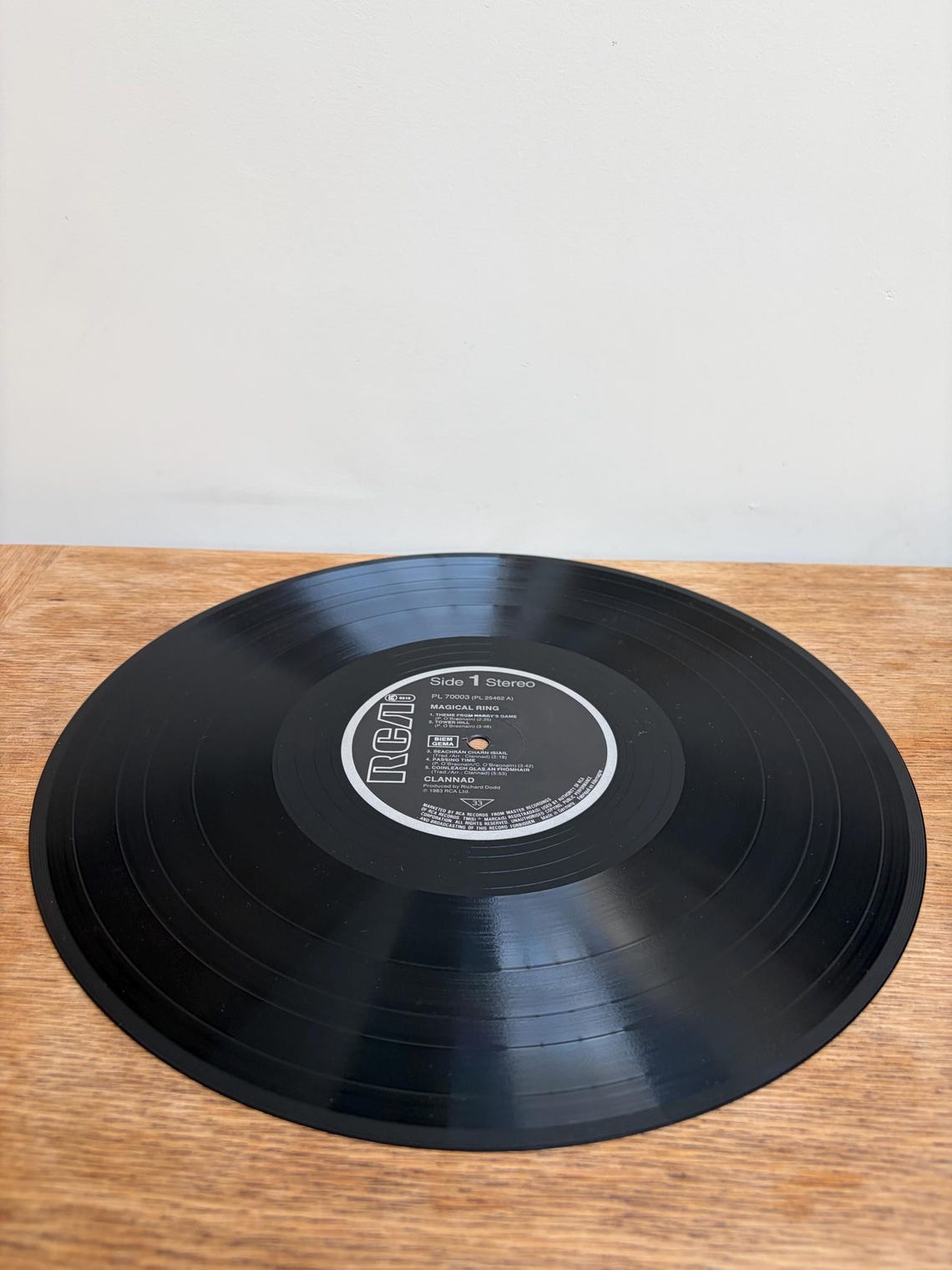 Clannad Magical Ring LP Album Vinyl In Excellent Condition! 1983 Vintage Record PL7003, foto 4 di 5