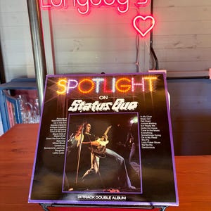 Spotlight On Status Quo LP Album Double Vinyl 1981 Vintage Records Vinyls in Excellent condition SPOT 1010