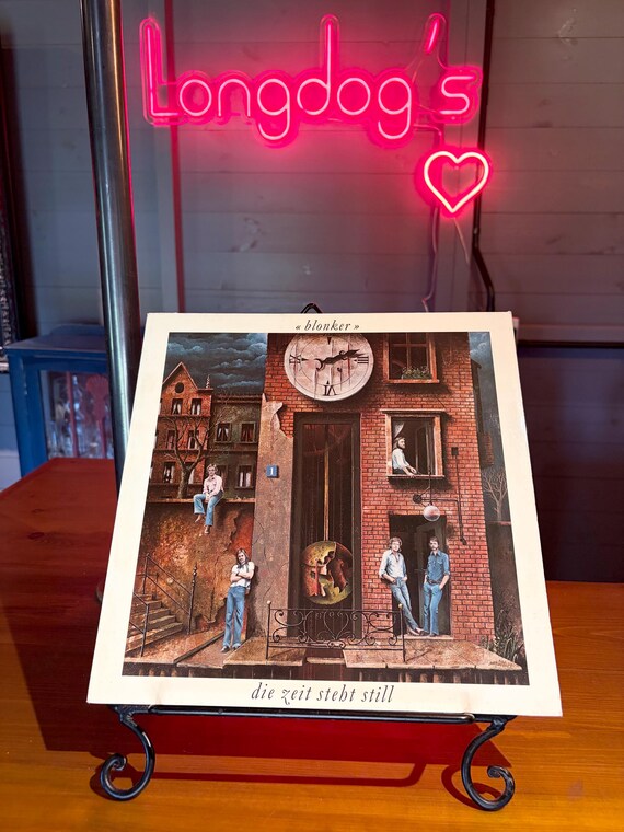 Blonker Die Zeit Steht Still LP Album Vinyl In Near Mint Condition! Vintage Record 0060.104