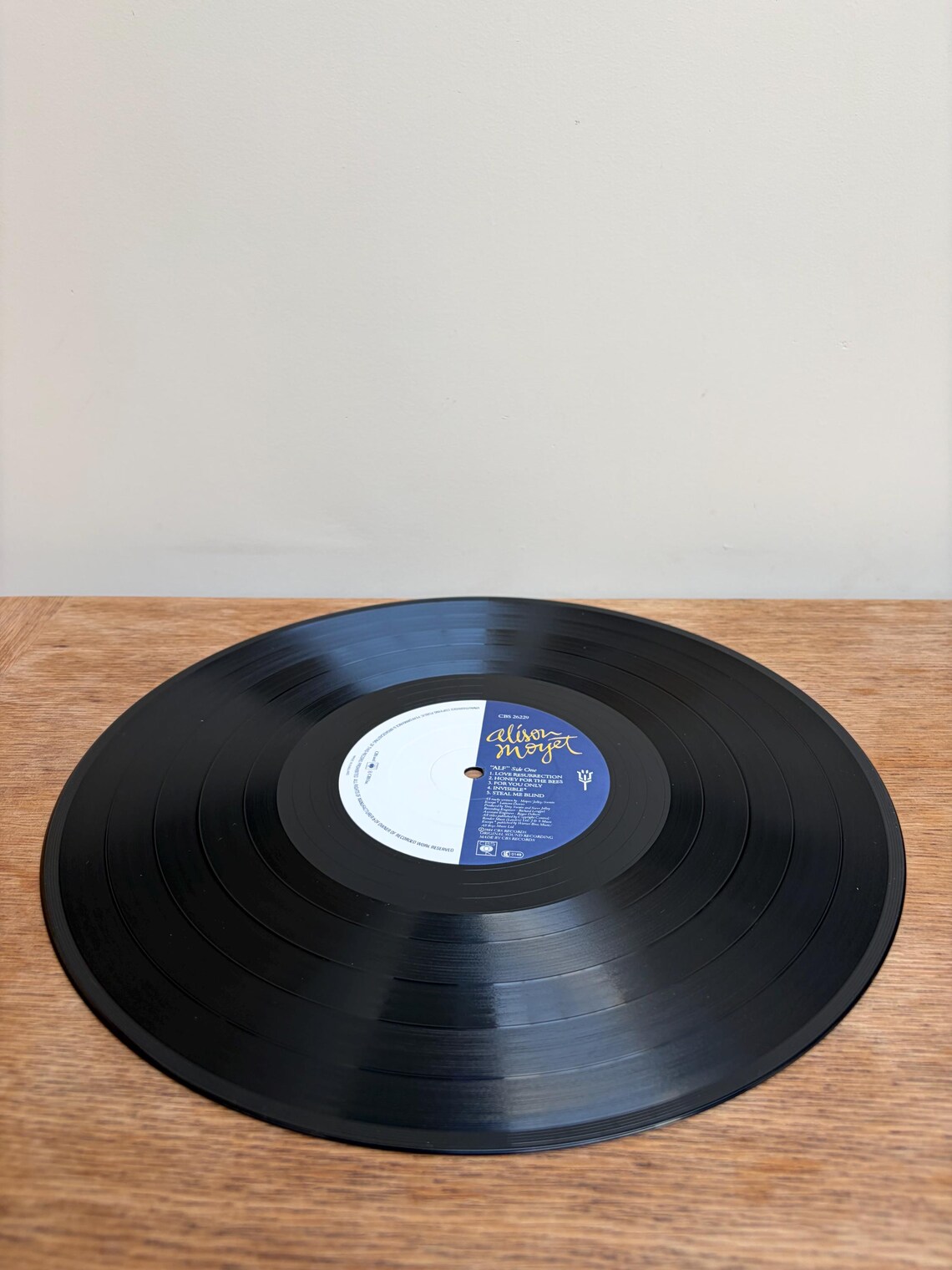 Alison Moyet Alf LP Album Vinyl In Near Mint Condition! Vintage Record 26229, foto 4 di 5