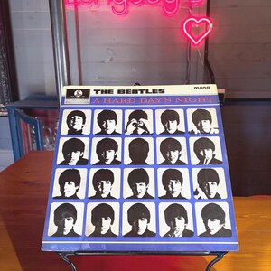 The Beatles – A Hard Day’s Night UK 1st Press! Mono Vinyl LP 3N/3N Etching Ex+/Ex Condition! Original Parlophone