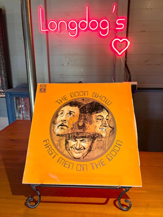 The Goon Show First Men On The Goon LP Album Vinyl Vintage Record PMC7132 Parlophone EMI