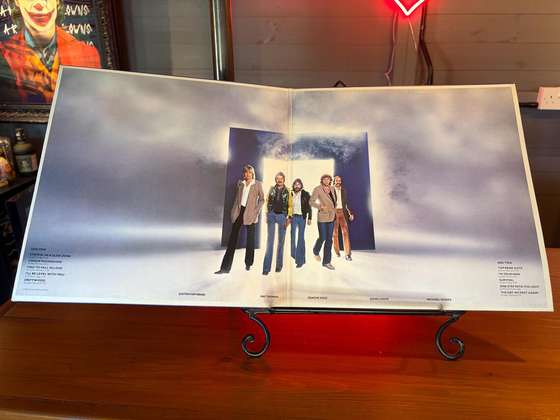 The Moody Blues Octave LP Album Vinyl 1978 Vintage Record In Near Mint Condition! TXS 129, foto 2 di 5
