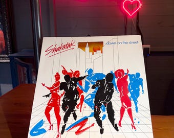 シャカタク「ナイト・バーズ」ビニールレコード LP - 日本盤 1982年