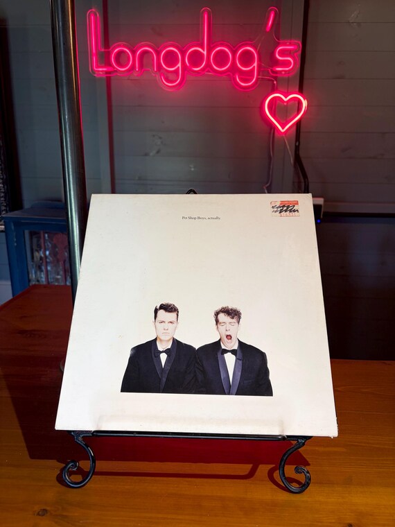 Actually The Pet Shop Boys LP Album Vinyl 1987 Vintage Record PCSD 104