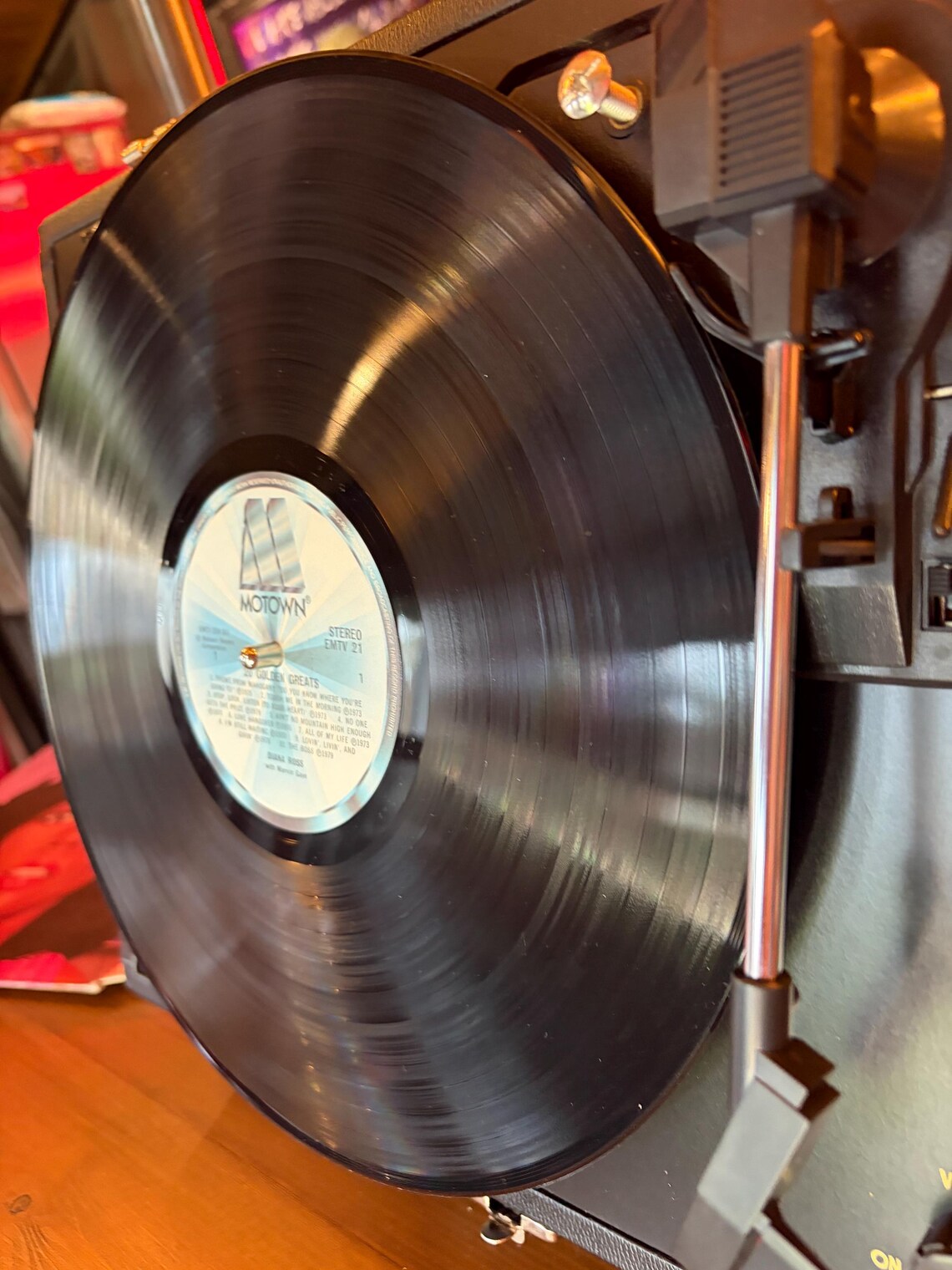Diana Ross 20 Golden Greats LP Album Vinyl Vintage Record 062-63 293, foto 4 di 5