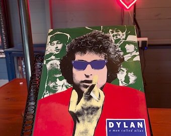 Libro vintage di Bob Dylan "A Man Called Alias" - Memorabilia in ottime condizioni!
