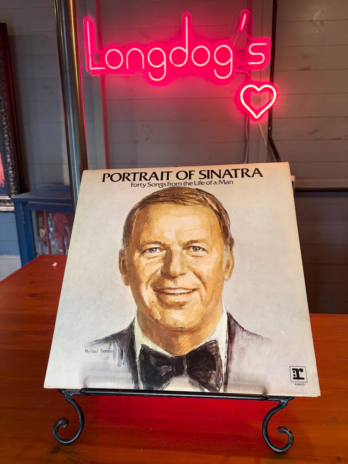 Portrait Of Sinatra 40 Songs From The Life Of A Man LP Double Album Vinyl Vintage Record 1977, foto 1 di 5